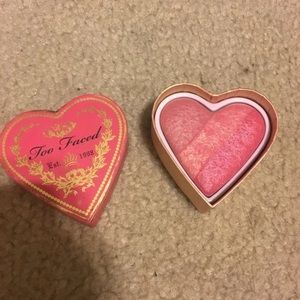 too faced sweethearts blush- something about berry